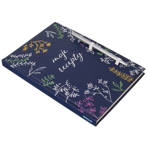 Kniha na recepty s ceruzkou LÚKA