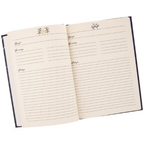 Kniha na recepty LÚKA modrá