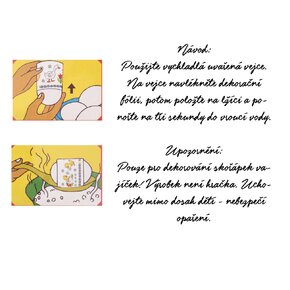 Fólia zmršťovacia na vajíčka 12 ks