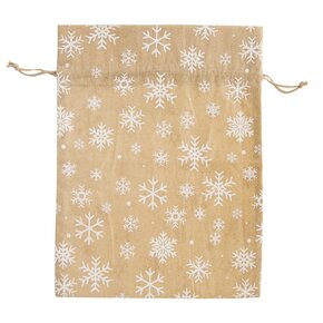 Zaťahovací vrecko VLOČKA 30,5x22,5 cm