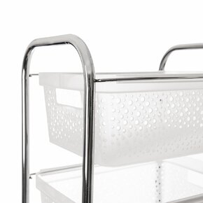 Regál s kolieskami 3 poschodia