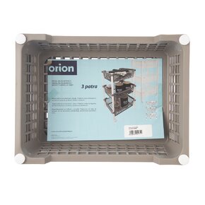 Regál s kolieskami 3 poschodia