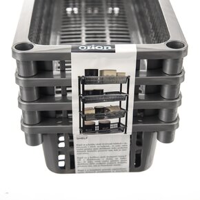 Regál GREY 4 poschodia