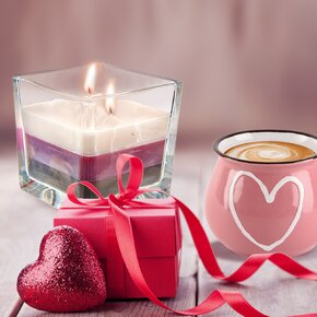 Vonná sviečka SRDIEČKA