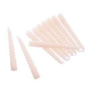 Dekoratívne sviečky 10 cm 10 ks