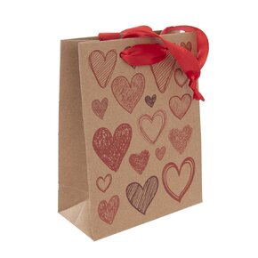 Darčeková taška SRDCE 26x12,5x32,5 cm