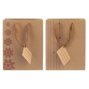 Darčeková taška VLOČKA 18x10x23 cm 