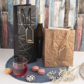 Darčeková taška mriežka 12x9x36 cm