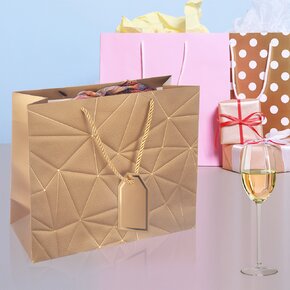 Darčeková taška mriežka 31x12x26 cm