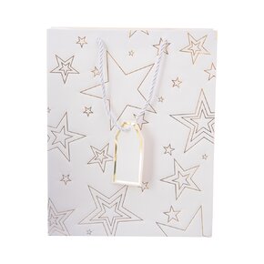 Darčeková taška hviezda 26x12x32 cm
