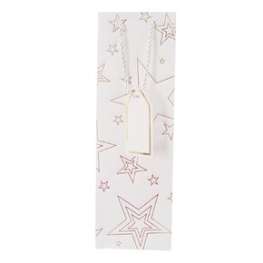 Darčeková taška hviezda 12x9x36 cm