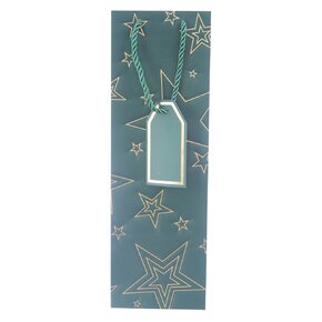 Darčeková taška hviezda 12x9x36 cm