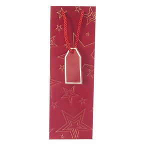 Darčeková taška hviezda 12x9x36 cm
