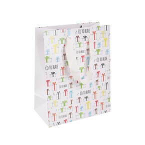 Darčeková taška Čo to bude 18x10x23 cm