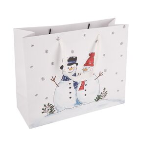 Darčeková taška SNEHULIAK 32x12x26 cm
