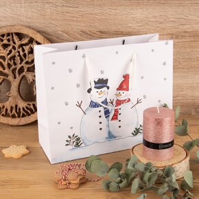 Darčeková taška SNEHULIAK 32x12x26 cm