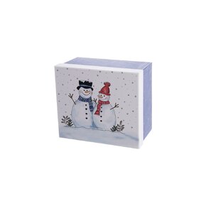 Darčeková krabica SNEHULIAK 21x18,5x11,5 cm