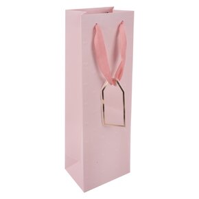 Darčeková taška vytlačované srdiečka 12x9x36 cm