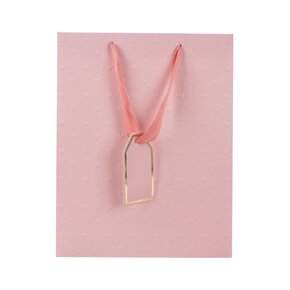 Darčeková taška vytlačované srdiečka 26x12x32 cm