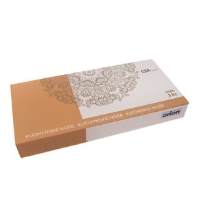 Kuchynský nôž Cermaster s keram. čepeľou sada 3 ks