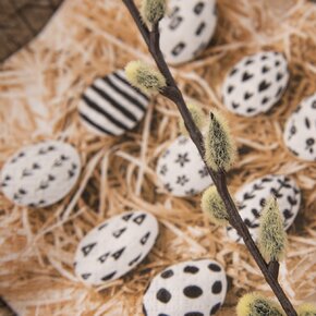 Servírovací obrúsky malé vajíčka