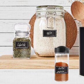 Samolepky na koreničky BLACK