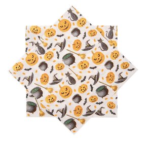 Servírovacie obrúsky Halloween