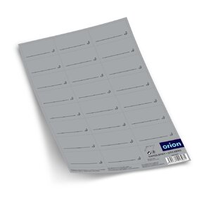 Samolepky na koreničky GREY