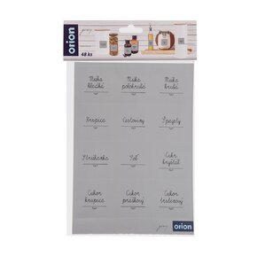 Samolepky na dózy GREY