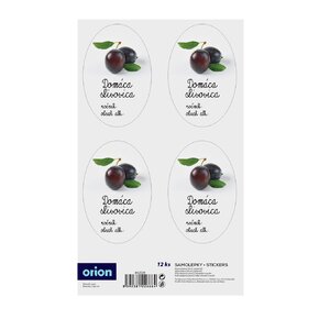 Samolepky na fľaše Domáca slivovica