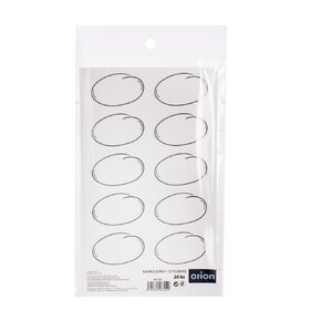 Samolepky na dózy prázdne