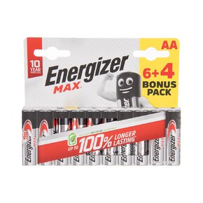 Alkalické tužkové batérie AA 1,5 V 10 ks